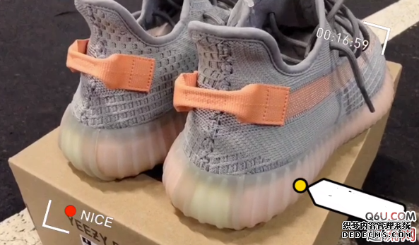 Yeezy 350 V2灰橙3.0半透明开箱测评 Yeezy 350 V2 True Form上脚图赏析 Yeezy 350 V2灰橙3.0半透明开箱测评 Yeezy 350 V2 True Form上脚图赏析