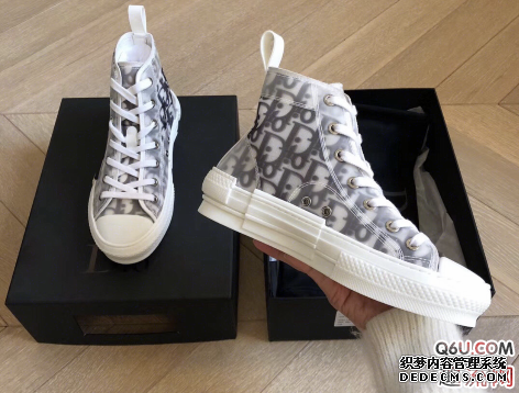 Dior Kaws high帆布鞋开箱评测 dior oblique高帮帆布鞋怎么样 Dior Kaws high帆布鞋开箱评测 dior oblique高帮帆布鞋怎么样