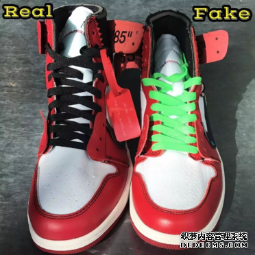 OFF-WHITE x AJ1真假鉴定 OFF-WHITE x AJ1怎么辨别真假 OFF-WHITE x AJ1真假鉴定 OFF-WHITE x AJ1怎么辨别真假