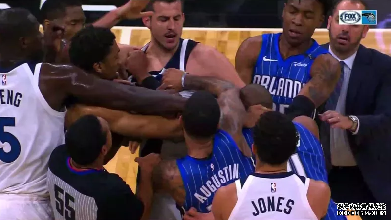 NBA赛场再次发生斗殴 别利察和阿弗拉罗激烈冲突 NBA赛场再次发生斗殴 别利察和阿弗拉罗激烈冲突